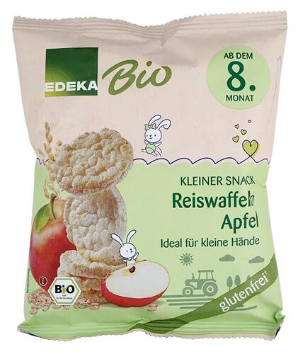 Edeka Bio Reiswaffeln Apfel