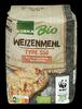 Edeka Bio Weizenmehl Type 550 Edeka Bio Weizenmehl Type 550