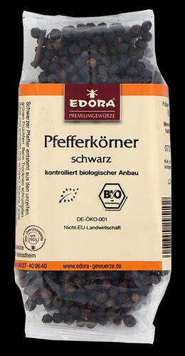 Edora Pfefferkörner, schwarz, bio