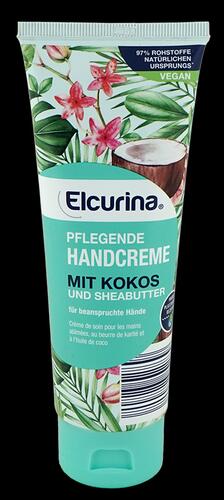 Elcurina Pflegende Handcreme mit Kokos und Sheabutter