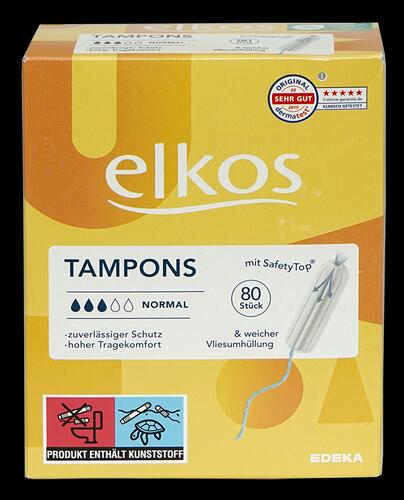 Elkos Tampons 80 Stück, normal