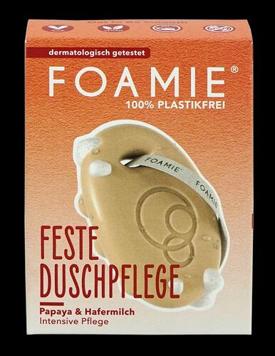 Foamie Feste Duschpflege Papaya & Hafermilch