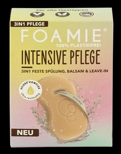 Foamie Intensive Pflege 3in1 Feste Spülung, Balsam & Leave-In