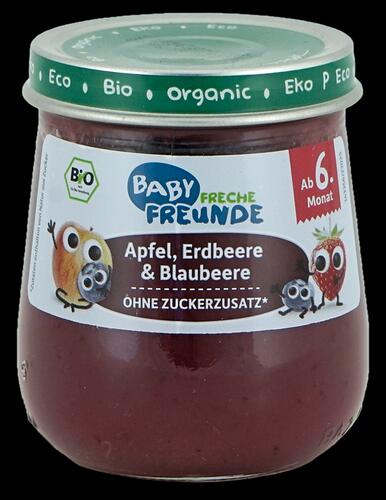 Freche Freunde Baby Apfel, Erdbeere & Blaubeere