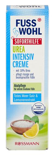 Fußwohl Urea Intensiv Creme, 10% Urea