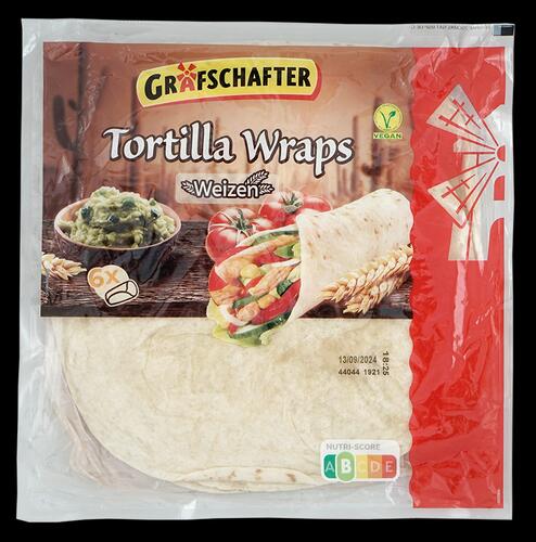 Grafschafter Tortilla Wraps Weizen