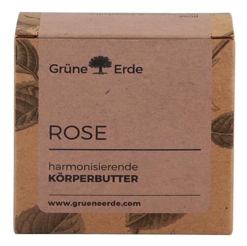 Grüne Erde Rose harmonisierende Körperbutter