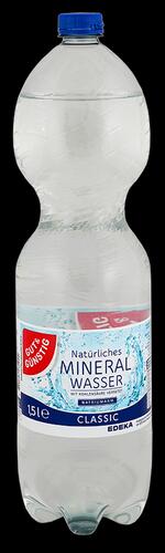 Gut & Günstig Natürliches Mineralwasser Classic