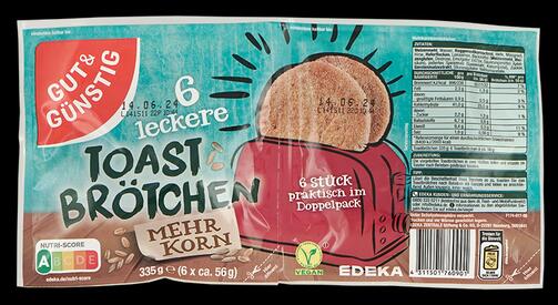 Gut & Günstig Toastbrötchen Mehrkorn