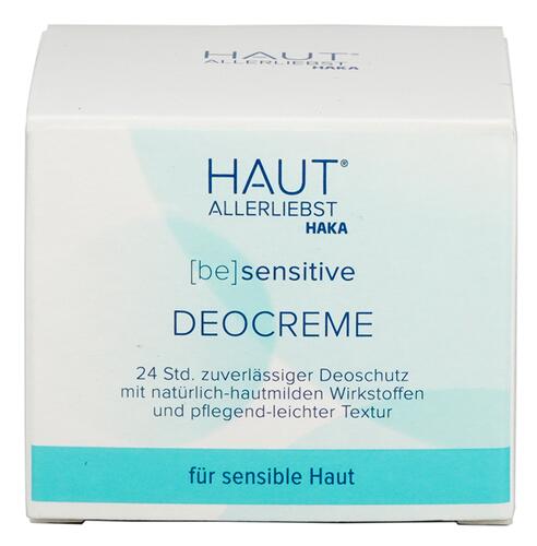 Hautallerliebst (be) sensitive Deocreme