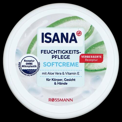 Isana Feuchtigkeitspflege Softcreme