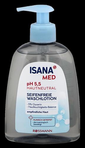 Isana Med Seifenfreie Waschlotion pH 5,5 hautneutral