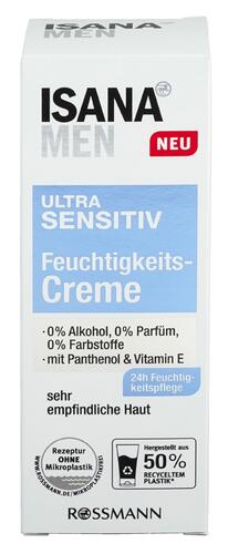 Isana Men Ultra Sensitiv Feuchtigkeitscreme