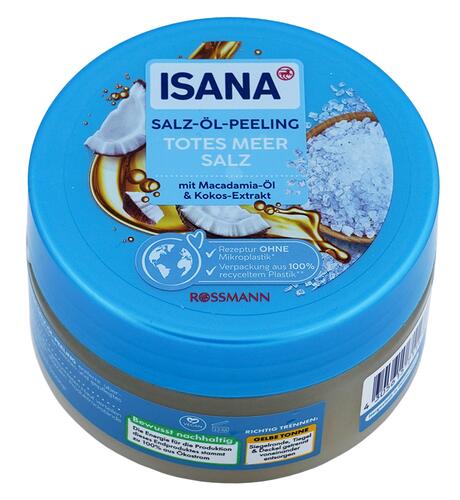 Isana Salz-Öl-Peeling Totes Meer Salz