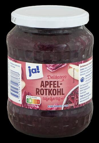 Ja! Delikatess Apfel-Rotkohl 