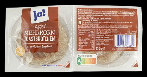 Ja! Mehrkorn Toastbrötchen