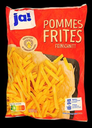 Ja! Pommes Frites Feinschnitt