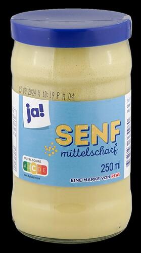 Ja! Senf Mittelscharf