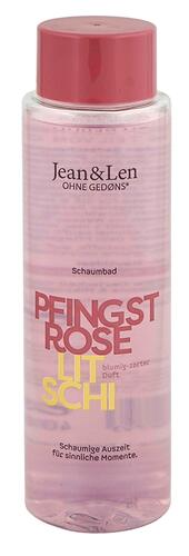 Jean & Len Schaumbad Pfingst Rose und Litschi