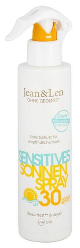 Jean & Len Sensitives Sonnenspray 30