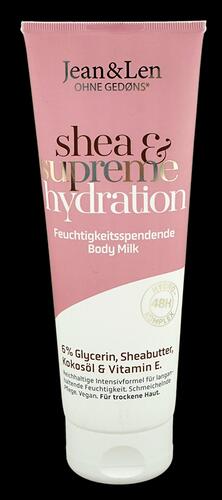 Jean&Len Shea & Supreme Hydration Feuchtigkeitsspende Body Milk