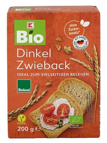 K-Bio Dinkel Zwieback, Bioland