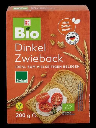 K-Bio Dinkel Zwieback, Bioland