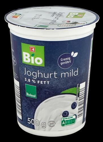 K-Bio Joghurt Mild, 3,8% Fett, Bioland  