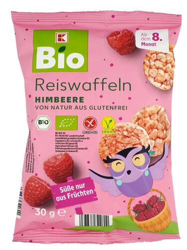 K-Bio Reiswaffeln Himbeere