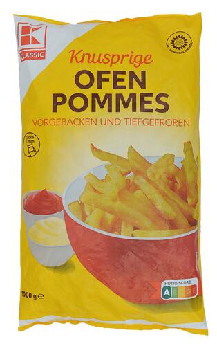 K-Classic Knusprige Ofen Pommes