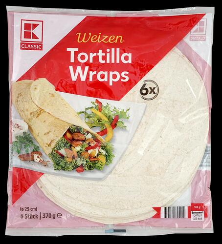 K-Classic Weizen Tortilla Wraps 