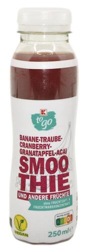 K-to go Banane-Traube-Cranberry-Granatapfel-Acai Smoothie