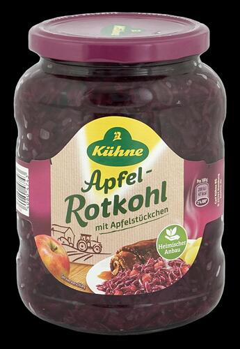 Kühne Apfel-Rotkohl mit Apfelstückchen