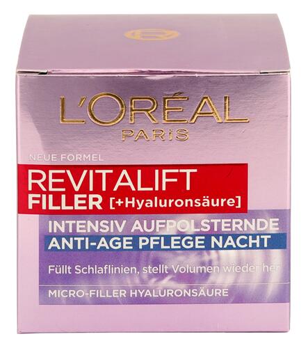 L´Oréal Revitalift Filler Anti-Age Pflege Nacht