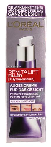 L'Oréal Revitalift Filler Augencreme für das Gesicht