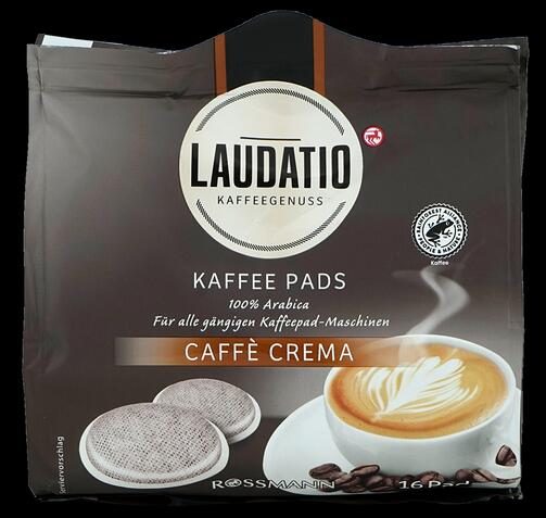 Laudatio Kaffee Pads Caffè Crema, 16 Pads