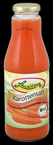 Lausitzer Karottensaft aus Direktsaft