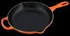 Le Creuset Brat- und Servierpfanne aus emailliertem Gusseisen volcanique flame, 26 cm Le Creuset Brat- und Servierpfanne aus emailliertem Gusseisen volcanique flame, 26 cm