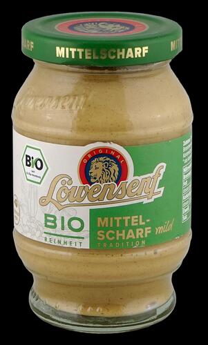 Löwensenf Bio Mittelscharf mild