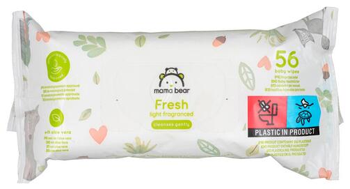 Mama Bear Fresh Baby-Feuchttücher, 18er Pack