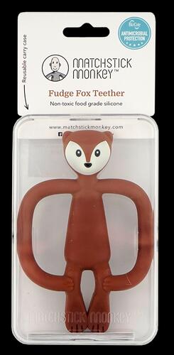 Matchstick Monkey Antimikrobieller Beißring, Fudge Fox