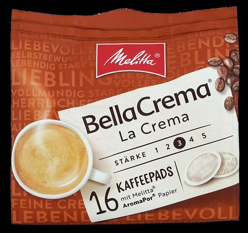 Melitta Bella Crema La Crema, 16 Pads 