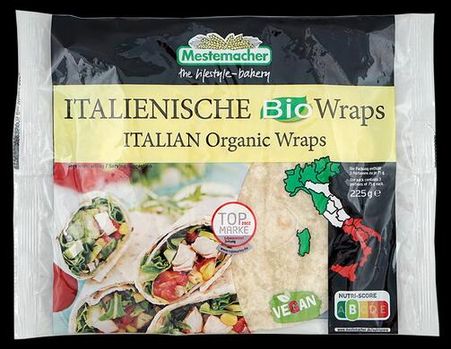 Mestemacher Italienische Bio Wraps