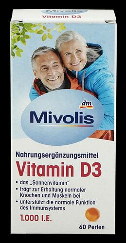 Mivolis Vitamin D3 1.000 I.E., Perlen