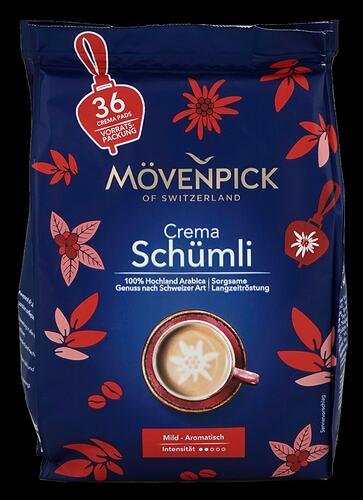 Mövenpick Crema Schümli, 36 Pads 