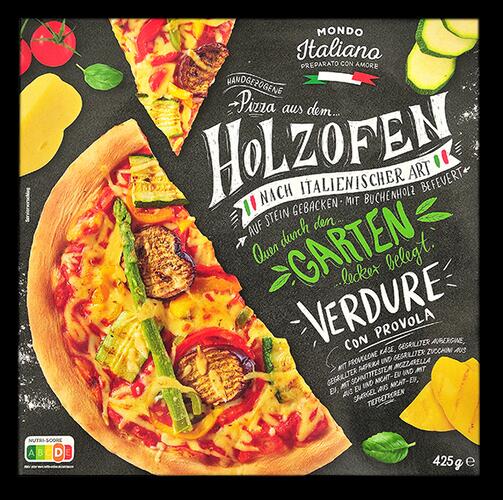 Mondo Italiano Holzofen Pizza Verdure 