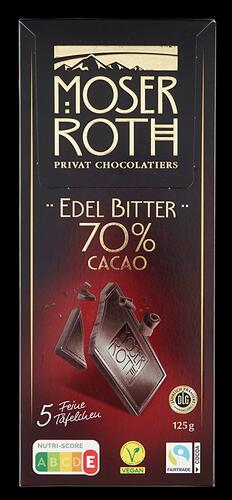 Moser Roth Edel Bitter 70% Cacao