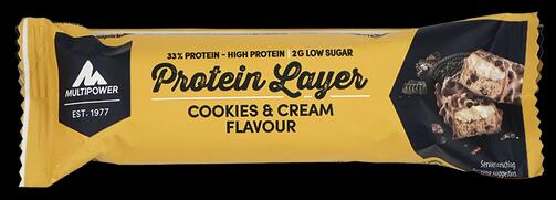 Multipower Protein Layer Cookies & Cream, 33 % Protein