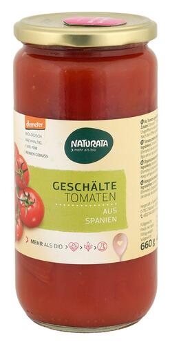 Naturata Geschälte Tomaten, Demeter