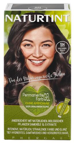 Naturtint Permanente Farbgel 5N Kastanienbraun Hell